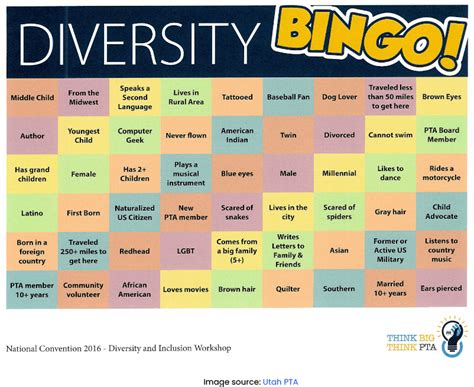 diversity bingo|workplace diversity bingo.